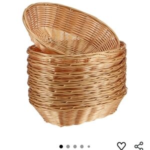 Woven Basket Set - Natural Brown